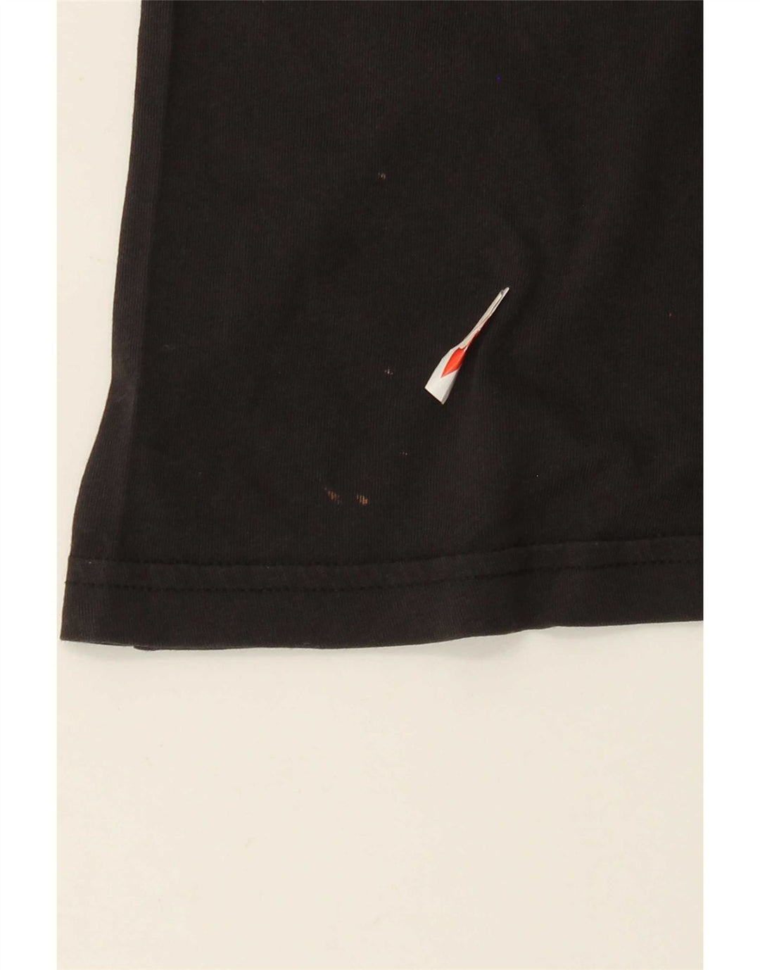 Adidas Dame Grafisk T-Shirt Top UK 12 Medium Sort