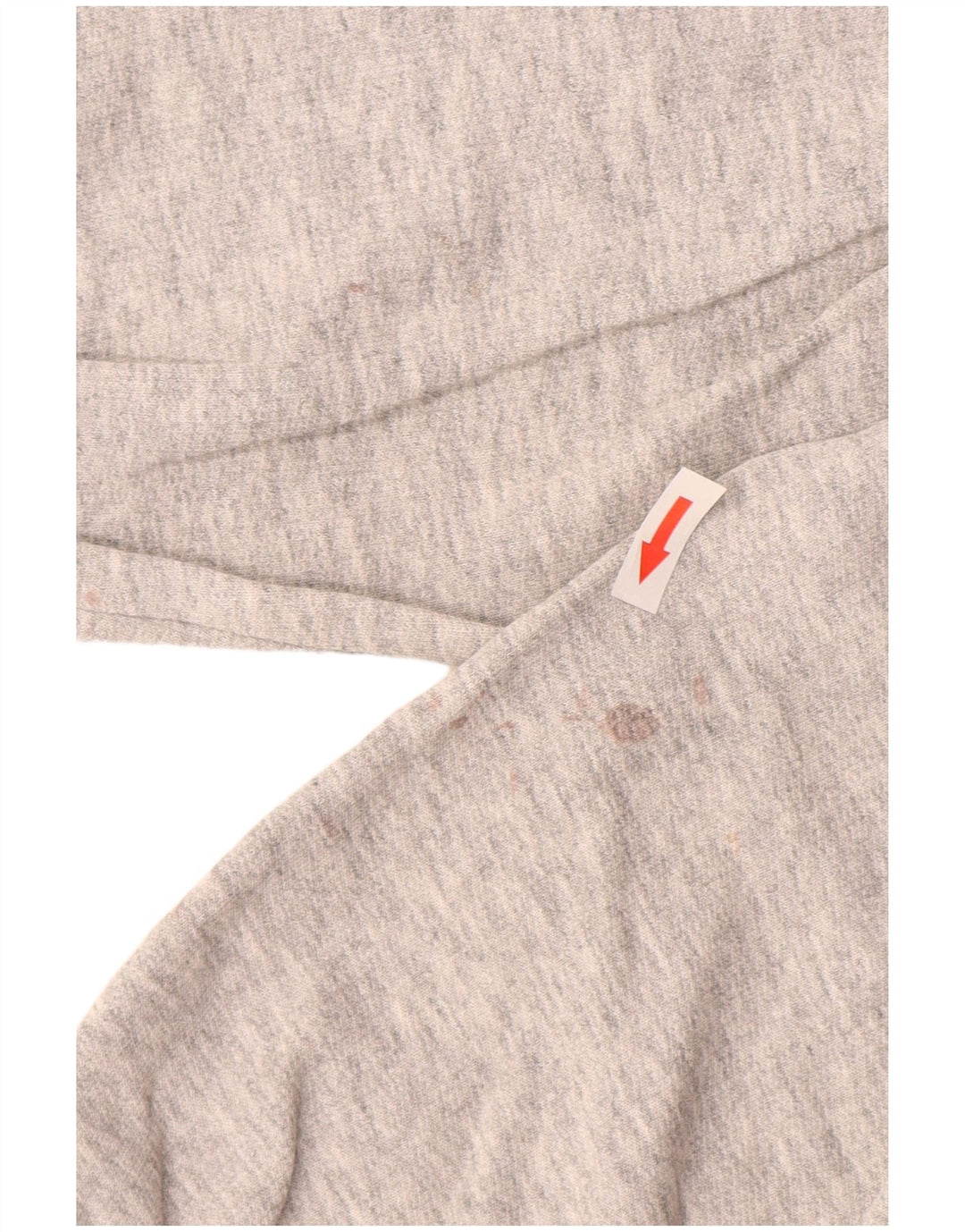 Wrangler Sweatshirt til mænd, stor gråstribet bomuld