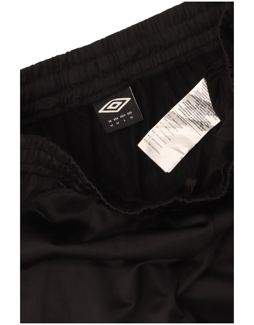 UMBRO Mens Tracksuit Trousers Joggers Medium  Black Polyester