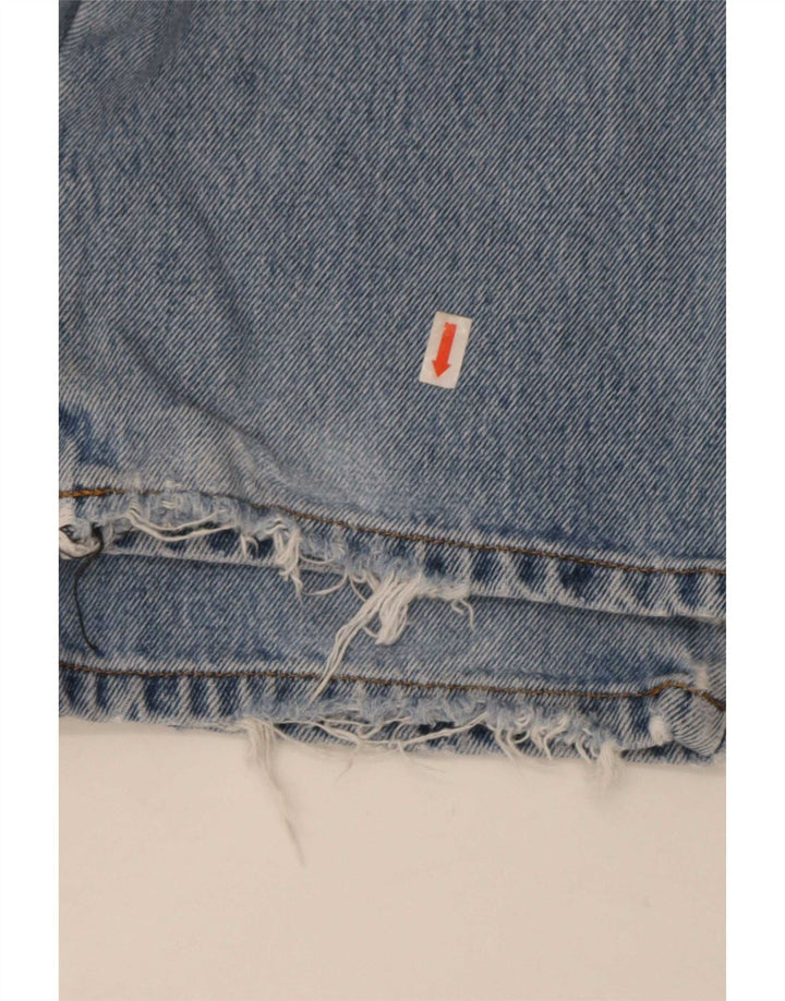 Wrangler Herre Regular Fit Straight Jeans W36 L32 Blå Bomuld