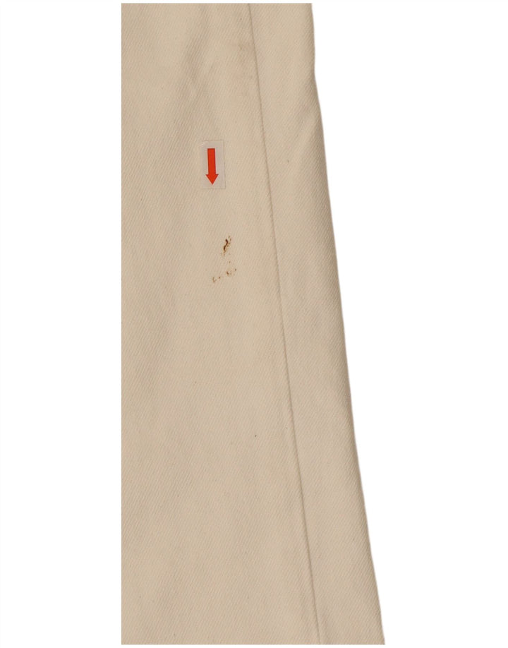 Topshop Dame Straight Jeans W26 L24 Hvid Bomuld