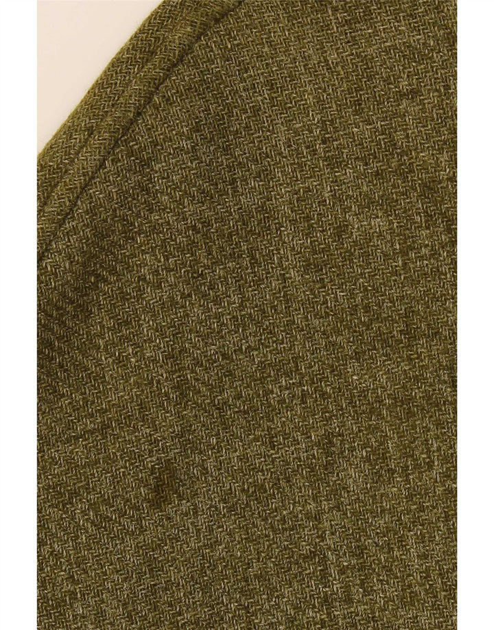 Vintage ponchofrakke til kvinder One Size Khaki