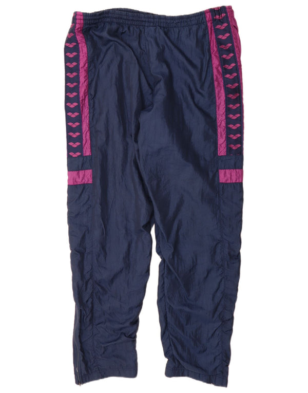 Arena Herre grafisk træningsdragt Bukser Medium Navy Blue Colourblock Sports