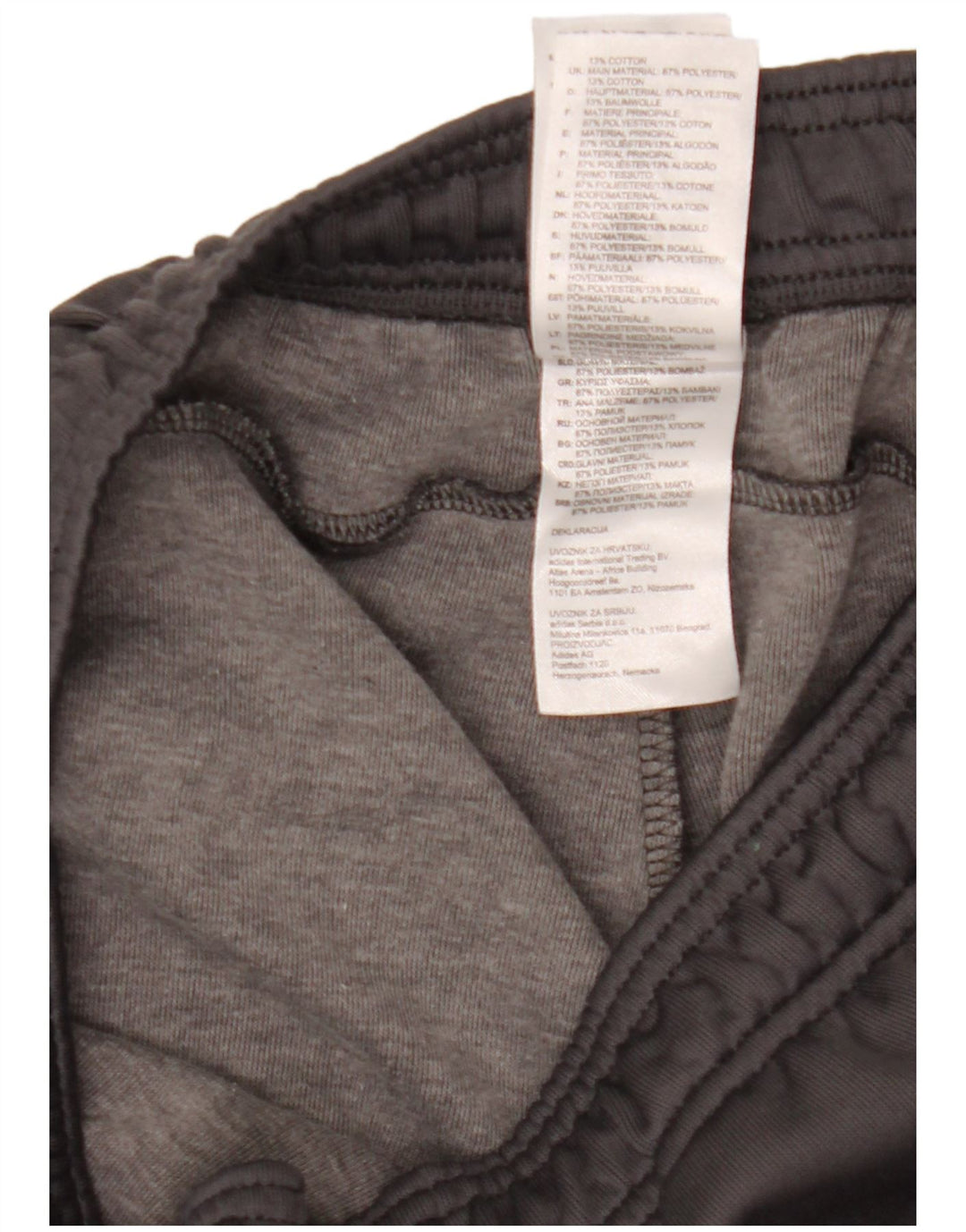 Adidas Træningsdragt til mænd Joggers Medium Grå Polyester Sports