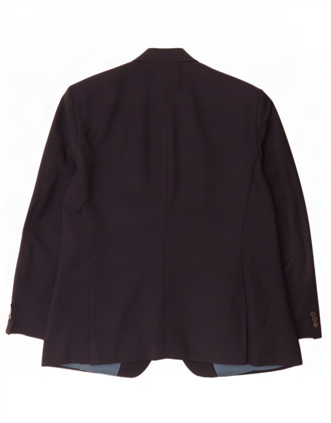 Hugo Boss Herre 2-knaps blazerjakke UK 42 XL Marineblå nålestribet uld