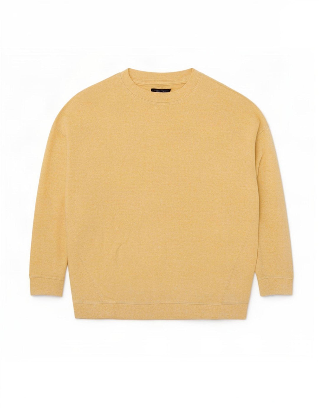 Marks & Spencer Dame sweatshirt med 3/4 ærmer UK 16 Stor Gul