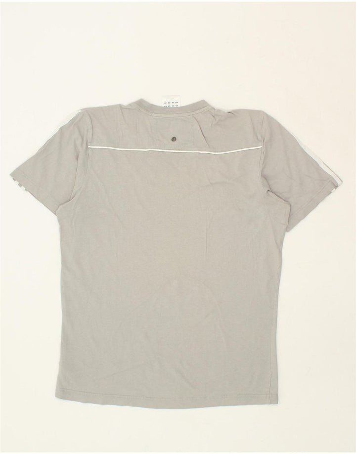 ADIDAS Mens T-Shirt Top Small Grey Cotton Vintage Adidas and Second-Hand Adidas from Messina Hembry 