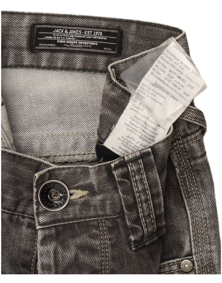 Jack & Jones Straight Jeans til mænd W32 L32 Grå