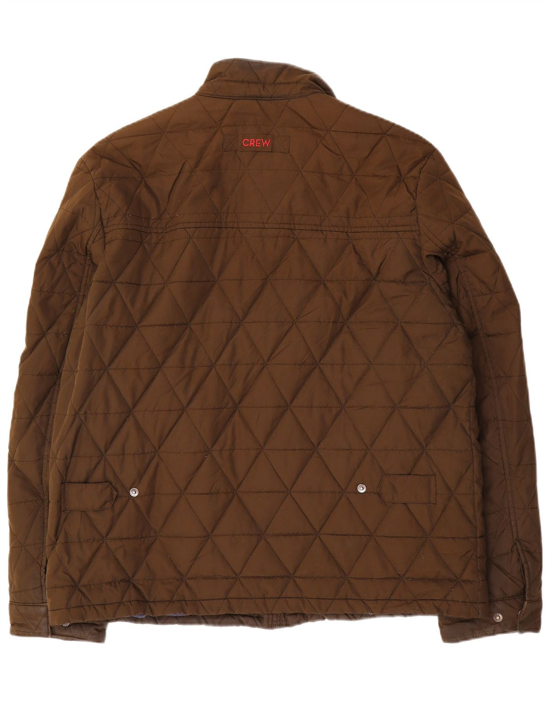 Crew Clothing Herre quiltet jakke UK 42 XL Khaki Polyester