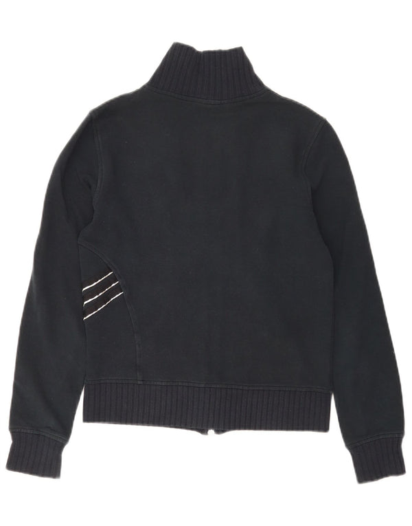 Adidas træningsdragt topjakke til kvinder UK 10 Lille marineblå bomuld