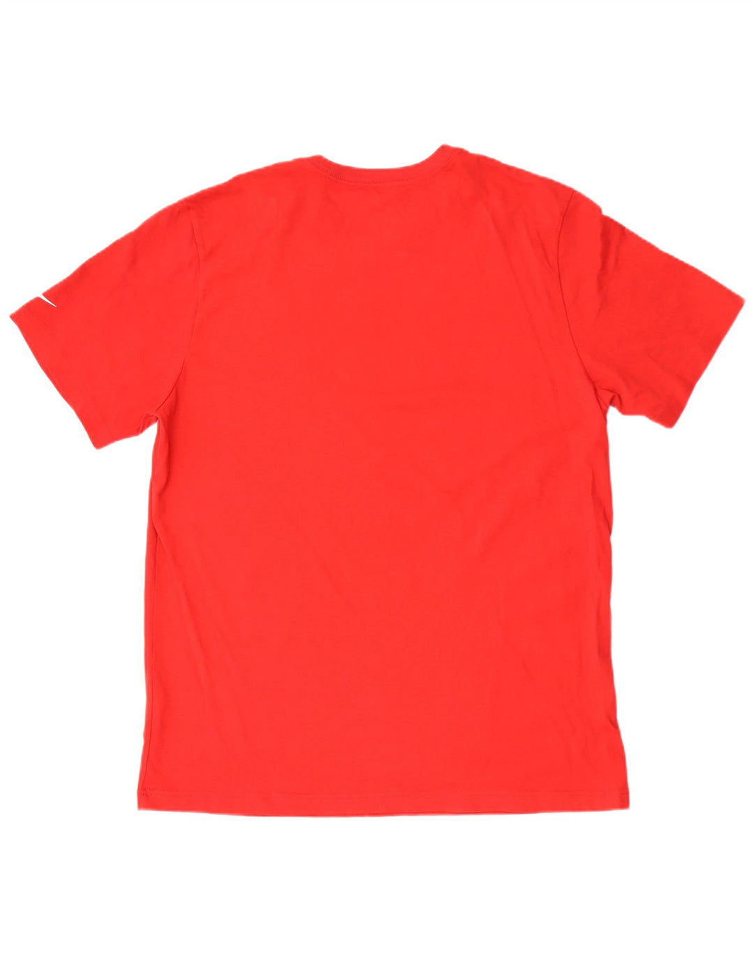 Nike Herre Regular Fit Grafisk T-Shirt Top XL Rød Bomuld