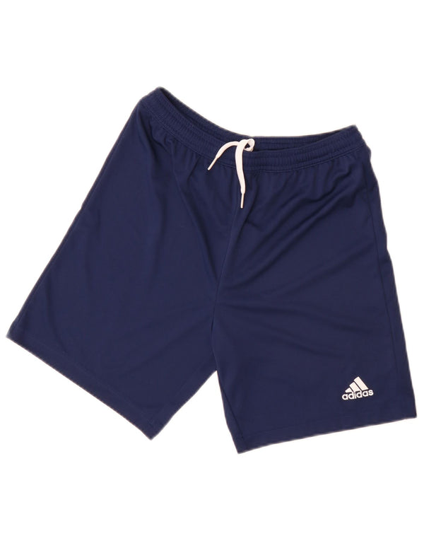 Adidas Boys Aeroready Sports Shorts 13-14 år Navy Blue Polyester