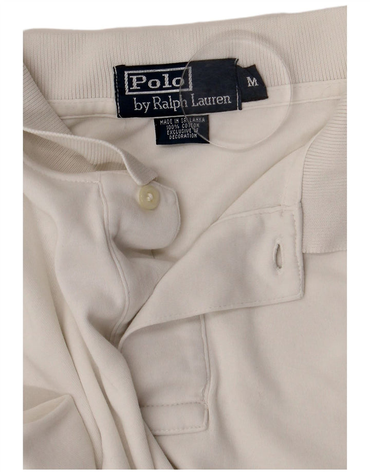 Polo Ralph Lauren Herre poloshirt Medium hvid bomuld