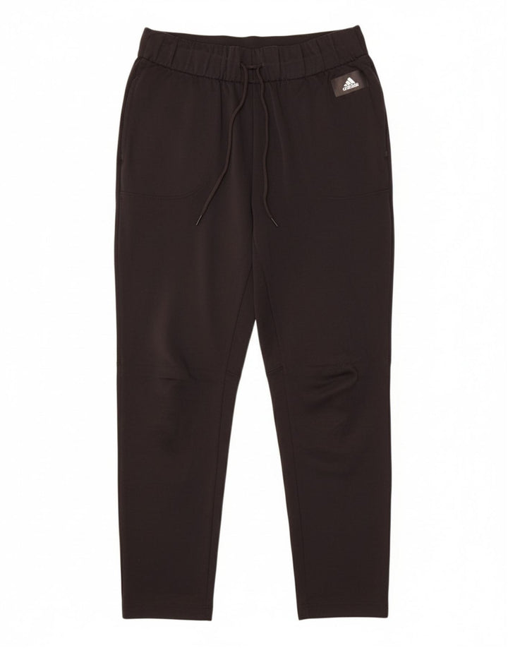 ADIDAS Womens Tracksuit Trousers UK 8/10 Small  Black Polyester