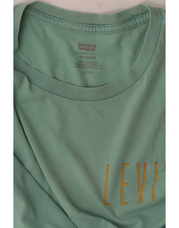 Levi's Herre grafisk T-shirt Top Lille Grøn