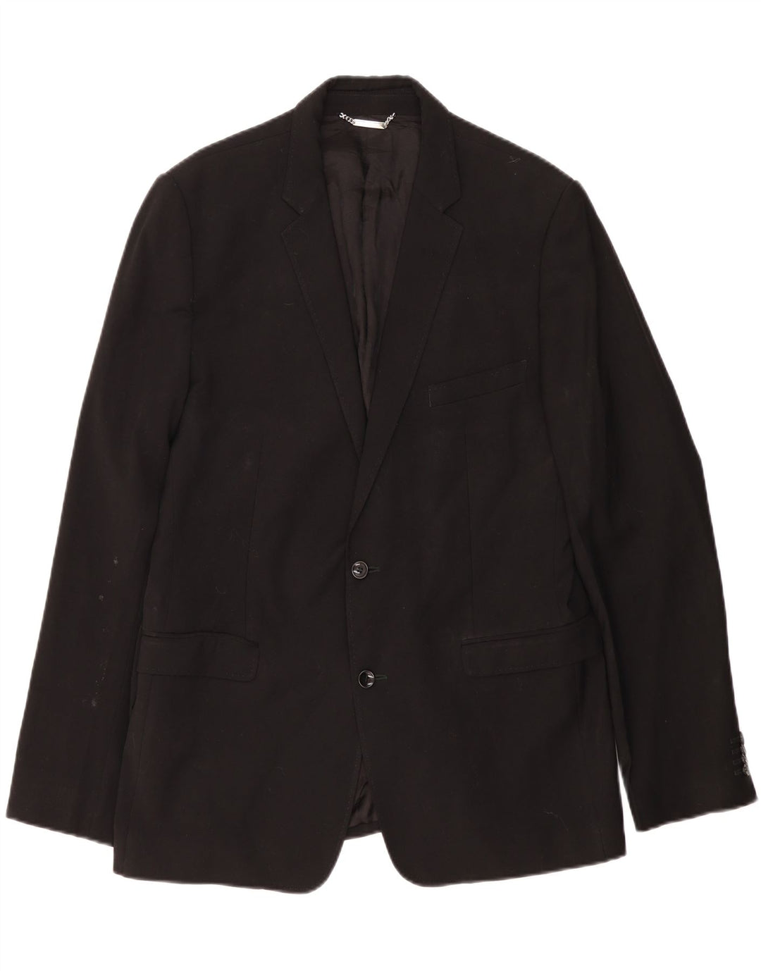 Dolce & Gabbana Herre Slim 2-knaps blazerjakke IT 54 2XL Sort Uld