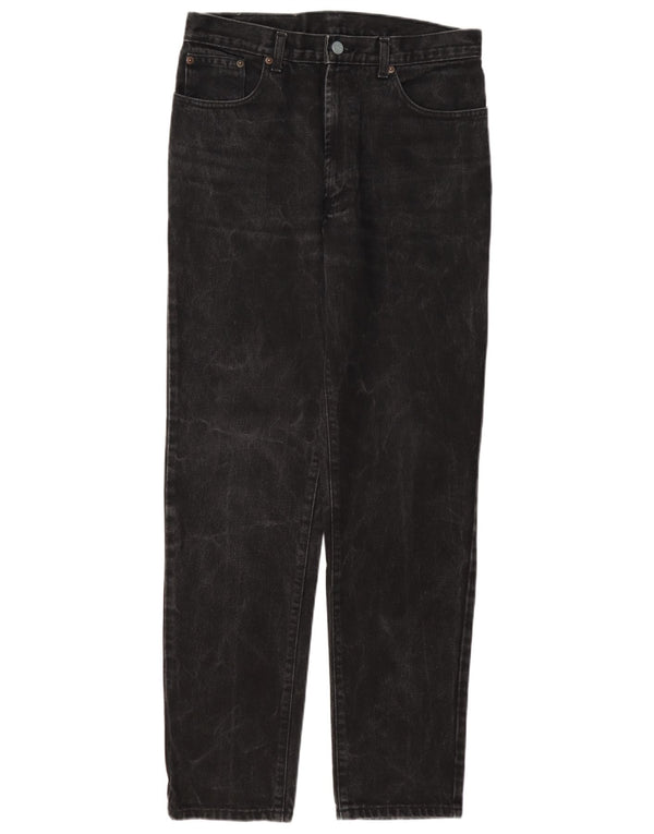 Calvin Klein Herre Acid Wash Straight Jeans W31 L32 Grå Bomuld