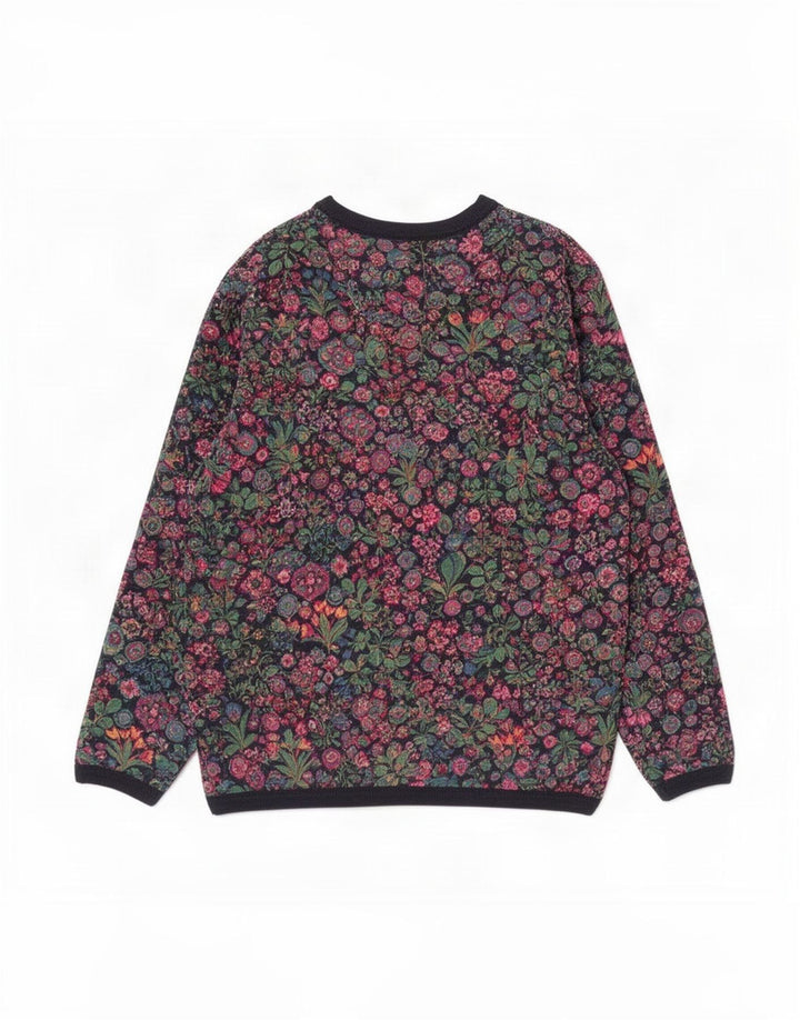 Best Company Dame Cardigan Sweater US 8 Medium Multicolored