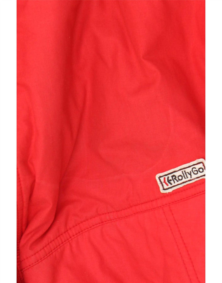 Vintage Herre Bomber Jacket UK 40 Large Red