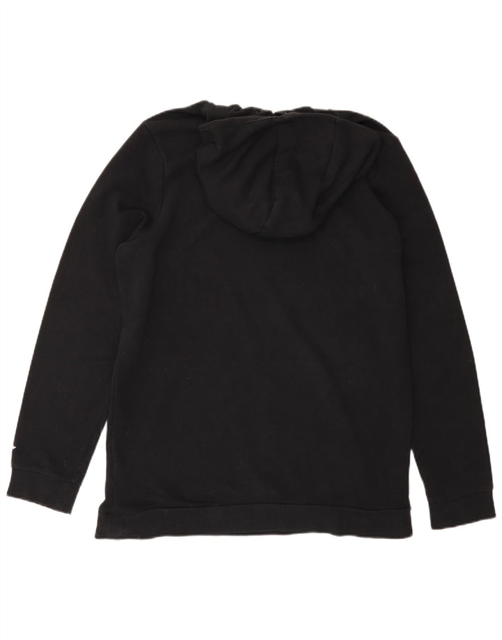 JORDAN Grafisk hættetrøje til mænd Stor sort bomuld