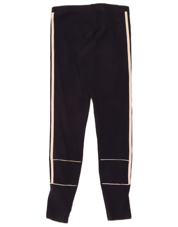 Adidas Dame Leggings UK 8 Small Navy Blue Bomuld