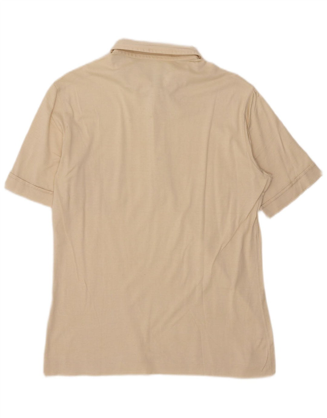 Vintage herre poloshirt IT 46 Small Beige