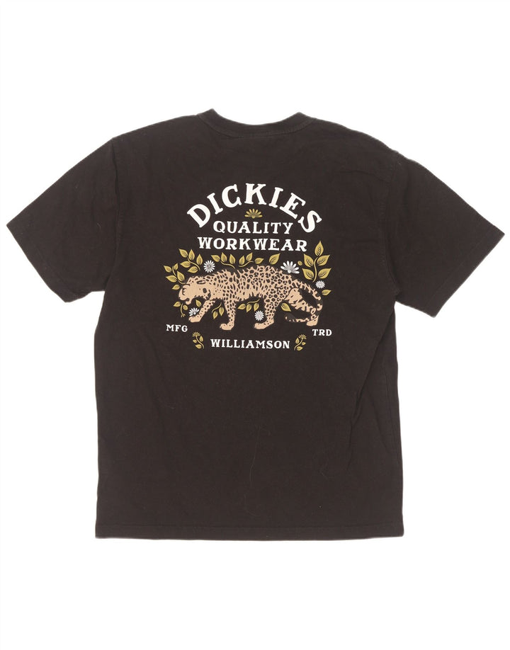 Dickies Herre grafisk T-shirt Top Lille sort bomuld