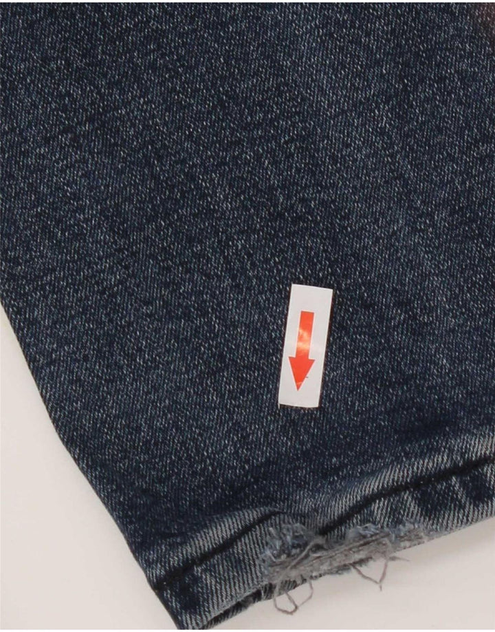 Wrangler Herre Regular Slim Jeans W32 L32 Blå Bomuld