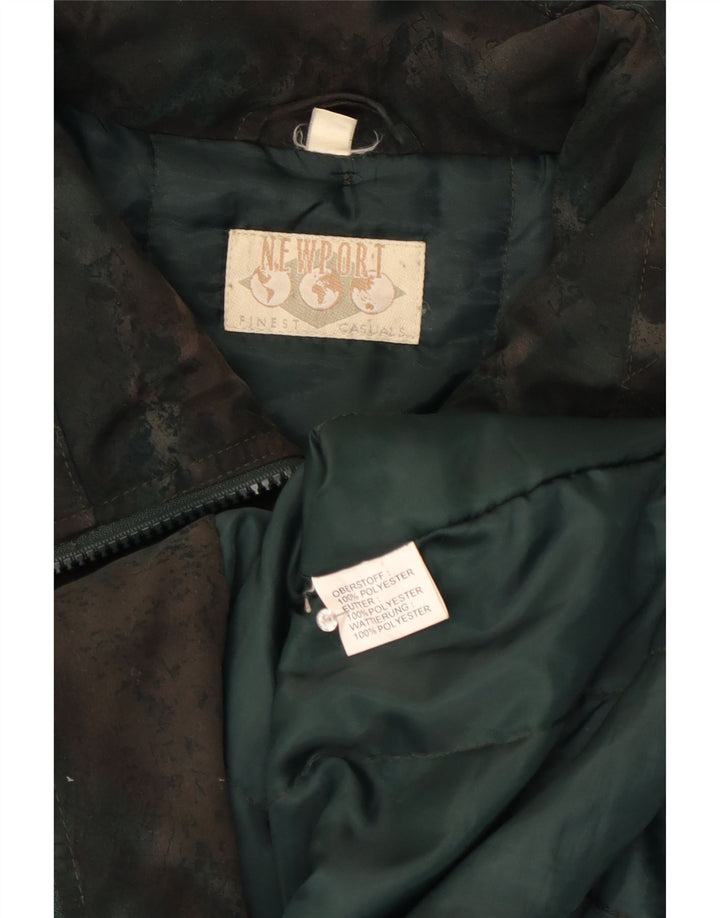 Newport polstret jakke til kvinder UK 20 2XL Grøn Camouflage Polyester