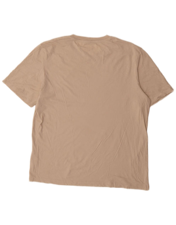 Jack & Jones Herre grafisk T-shirt Top XL Beige