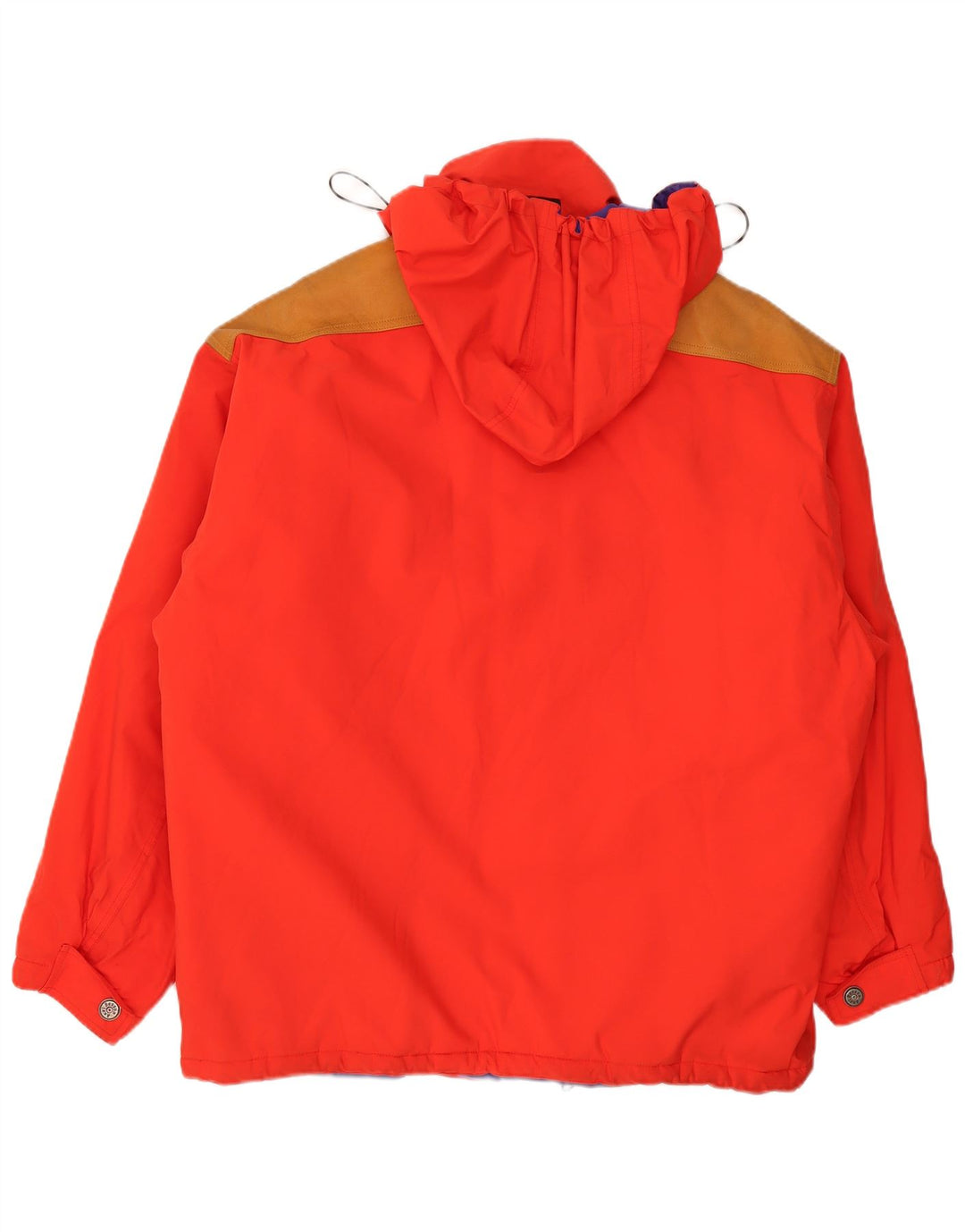 Anzi Besson Herre Hætte Skijakke IT 52 Stor Rød Colourblock Polyester