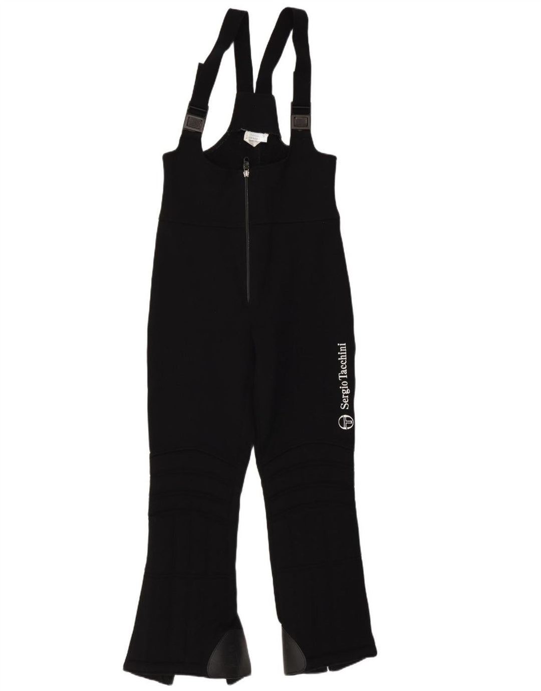 Sergio Tacchini Dame Grafiske Dungarees Skibukser UK 12 Medium Sort