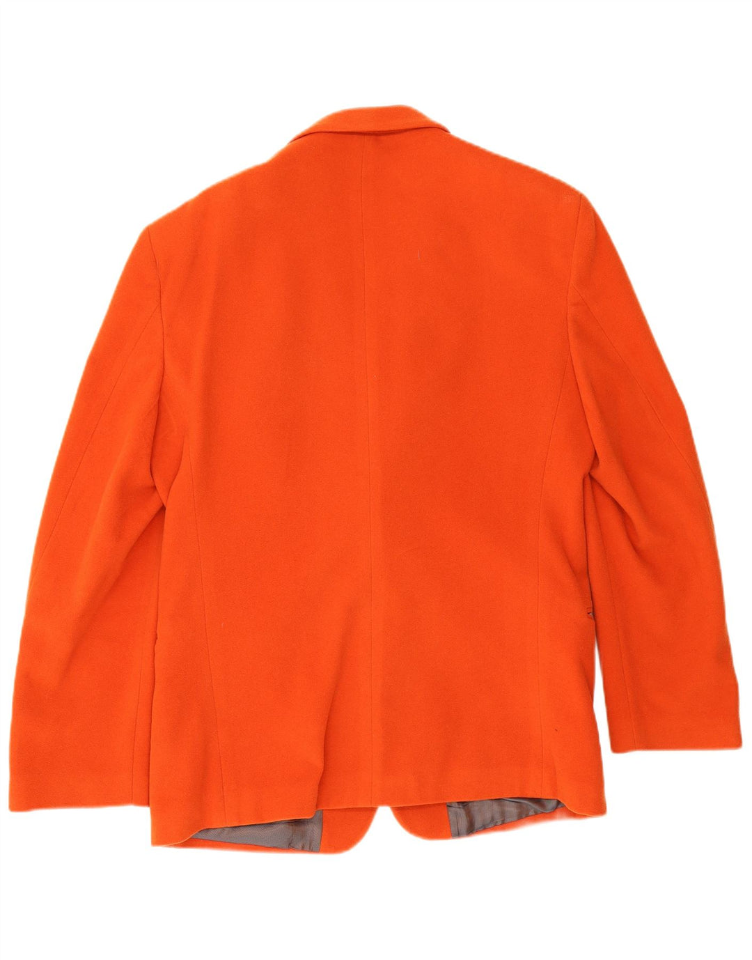 Oil Company Herre 2-knaps blazerjakke IT 48 Medium Orange Uld