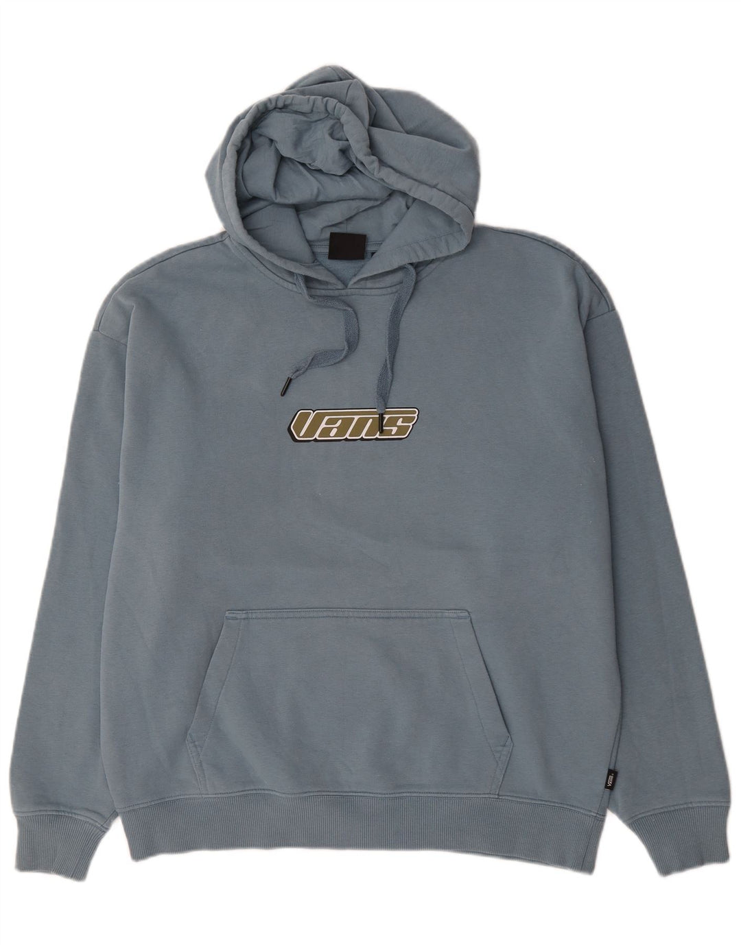 Vans Herre Grafisk Loose Fit Hættetrøje Jumper Medium Blue Bomuld