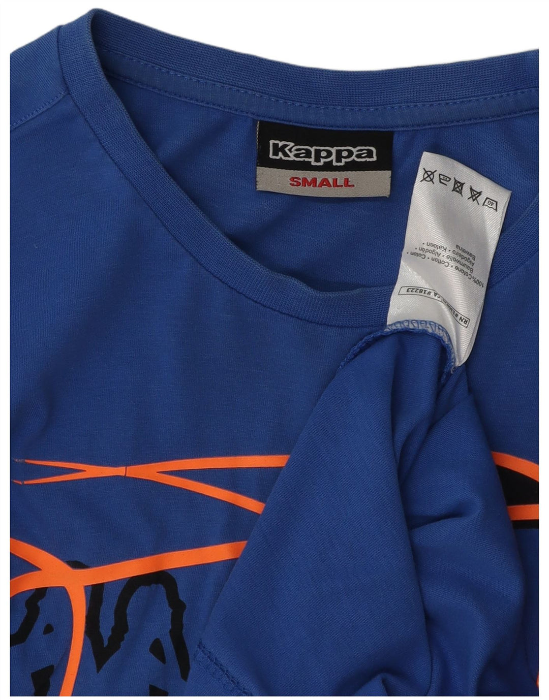 Nike Calcio grafisk T-shirt top til mænd, lille blå bomuld