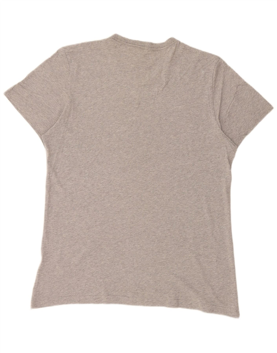 ADIDAS Mens Graphic T-Shirt Top Large Grey Cotton