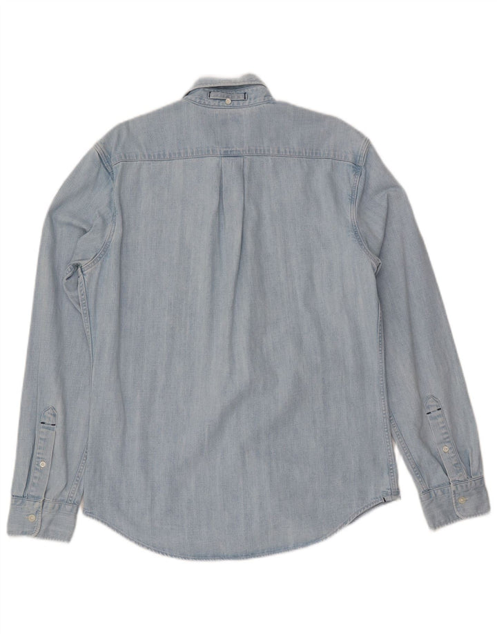 LEVI'S Slim Fit denimskjorte til mænd mellemblå bomuld