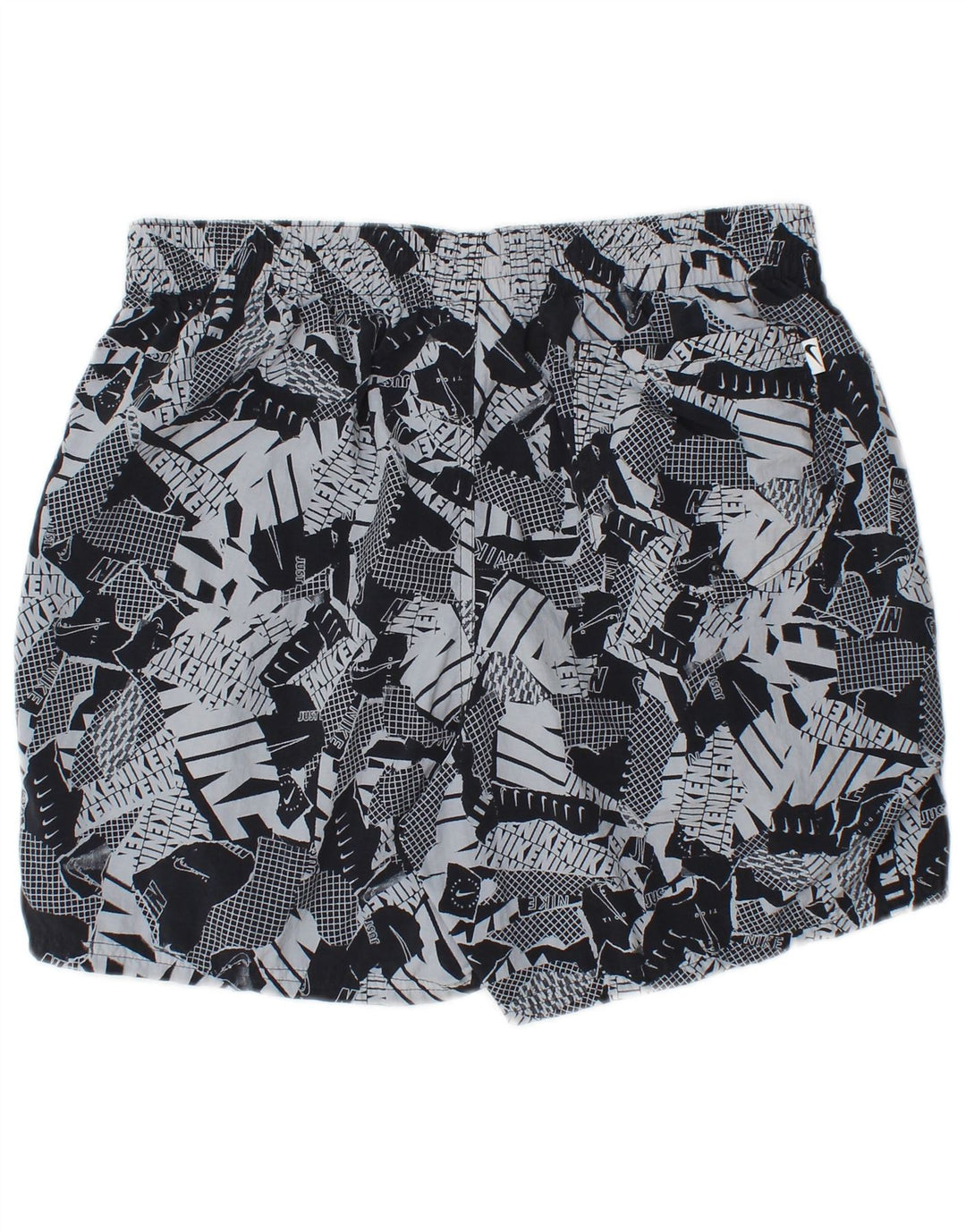 Nike grafiske sportsshorts til mænd mellem sort polyamid