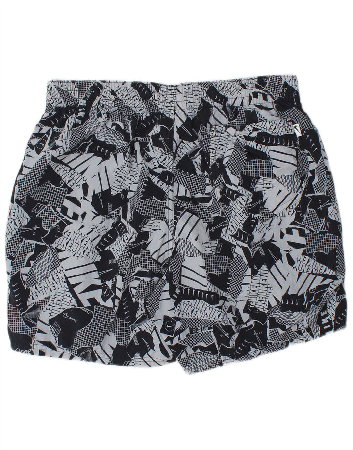 Nike grafiske sportsshorts til mænd mellem sort polyamid