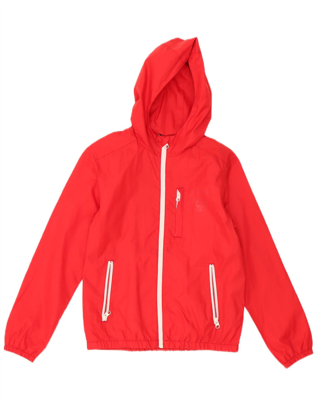 Quiksilver Regnjakke med hætte til drenge 11-12 år Medium Rød Polyester