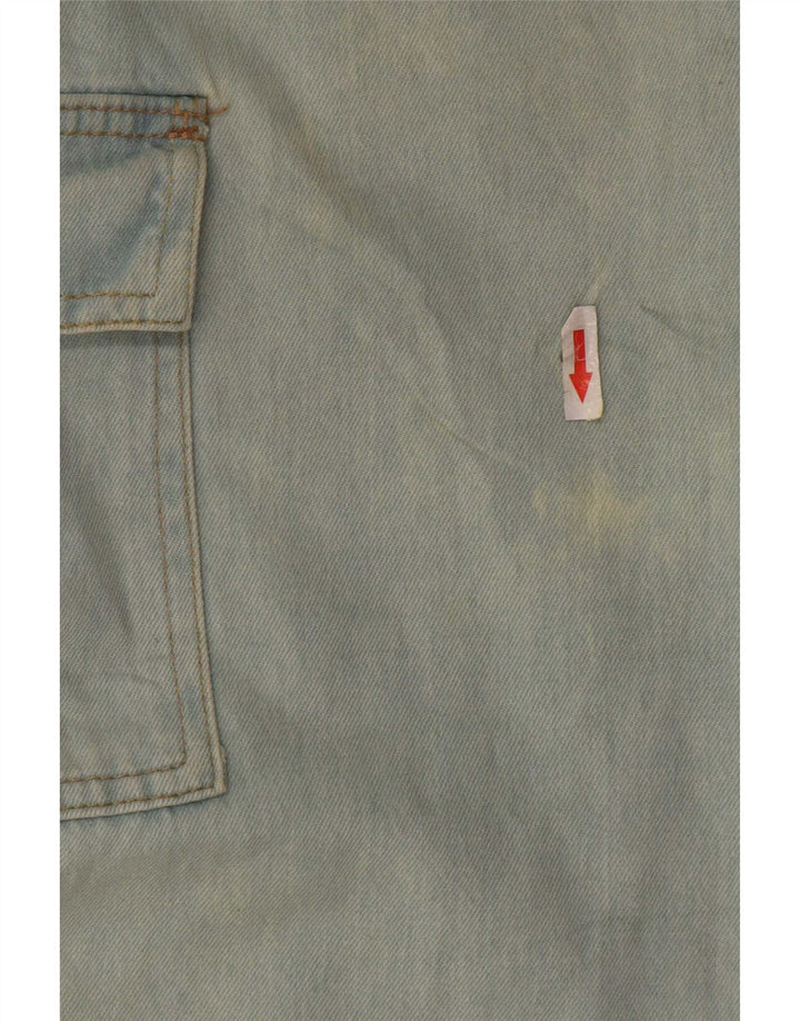 Zara Herre Cargo Loose Jeans W28 L27 Blå