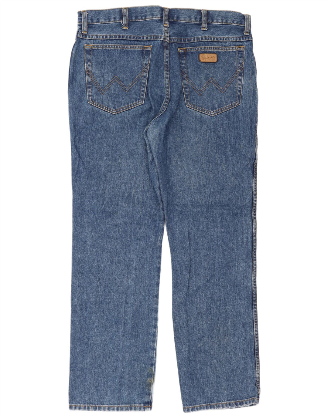 Wrangler Herre Texas Regular Straight Jeans W36 L30 Blue Cotton