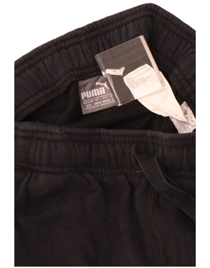 PUMA Grafiske sportsshorts til kvinder UK 10 Small Black Bomuld