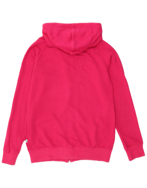 Adidas Dame Grafisk Hættetrøje Sweater UK 10 Small Pink Bomuld