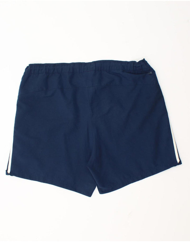 Adidas Herre Climalite Sportshorts store marineblå polyester