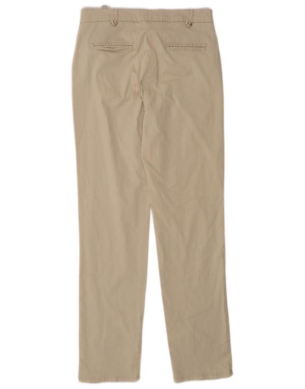 Marks & Spencer Lige Chinobukser til kvinder UK 10 Small W27 L30 Beige