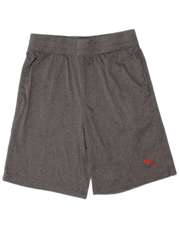Puma Boys Sports Shorts 10-11 år Medium Grå Polyester