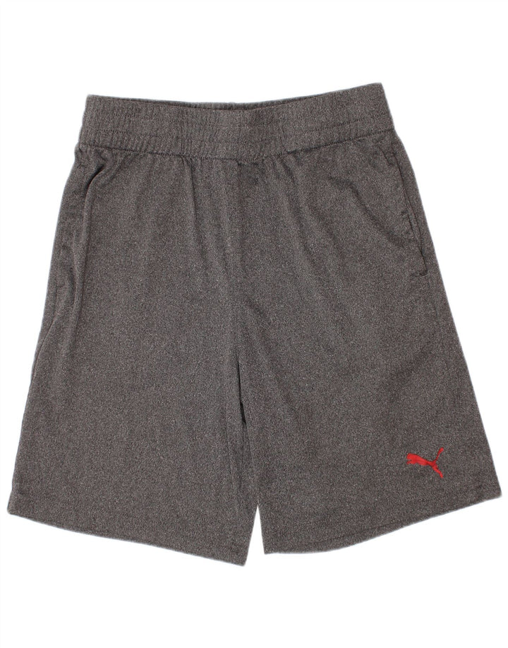 Puma Boys Sports Shorts 10-11 år Medium Grå Polyester