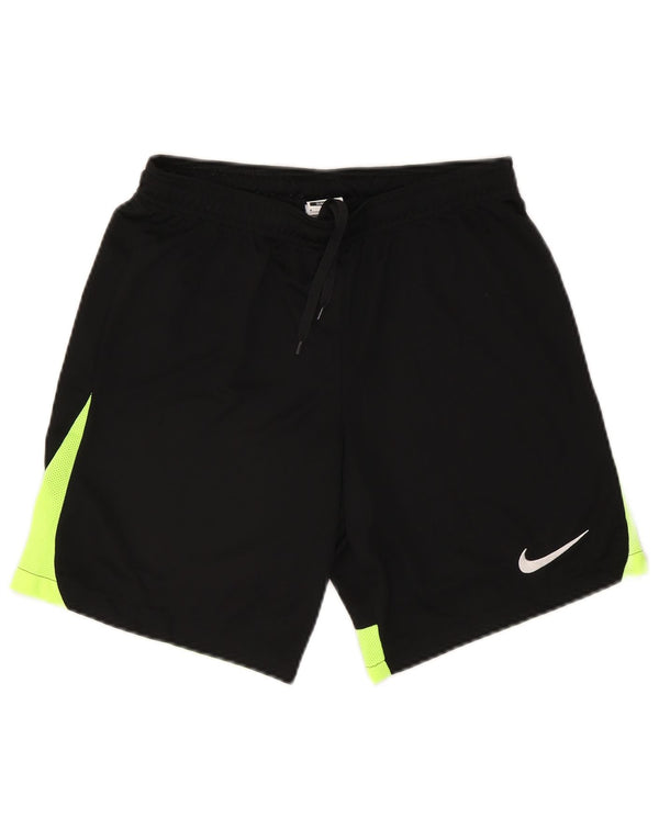 Nike Mens Dri Fit Slim Fit Sport Shorts Medium  Black Colourblock Polyester