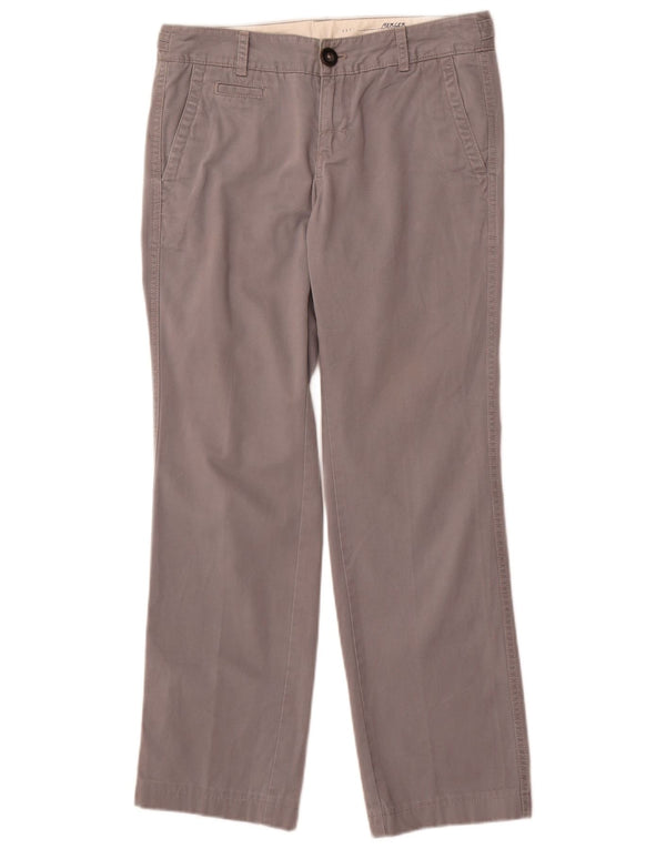 Eddie Bauer Kvinder Mercer Slim Straight Chino Bukser US 2 XS W30 L28 Grå